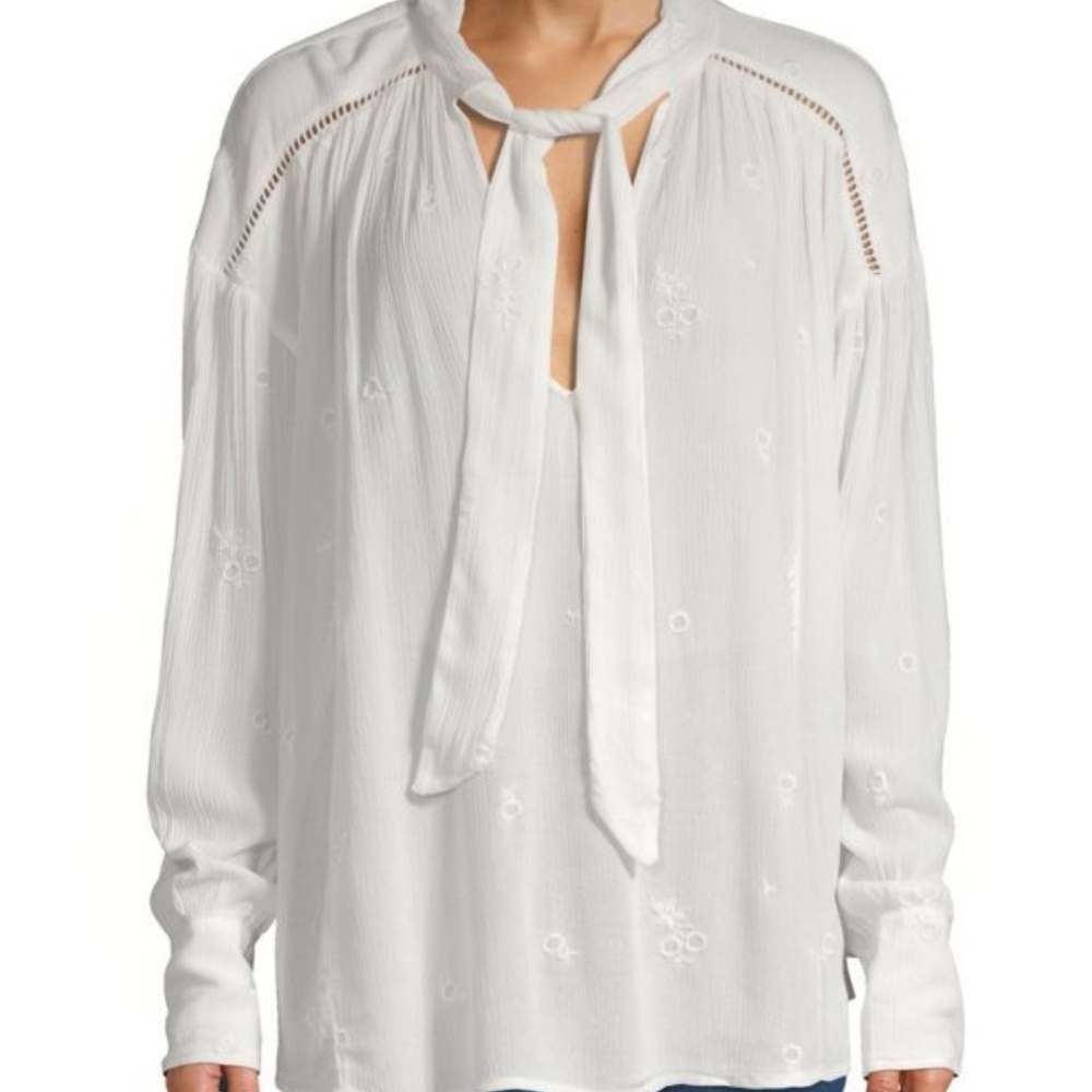 🍀BLACK* BNWT Free People  blouse
